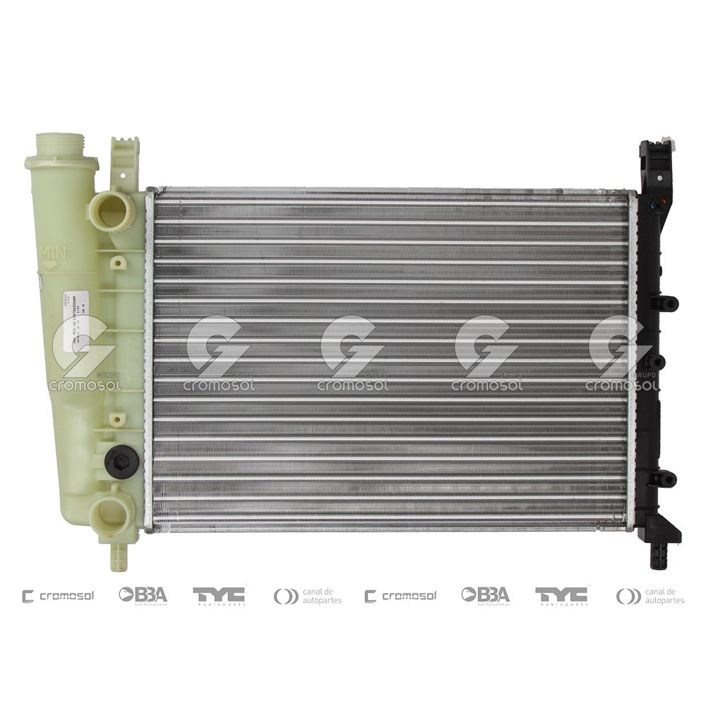 Radiador para Fiat Fiorino F2 04-14
