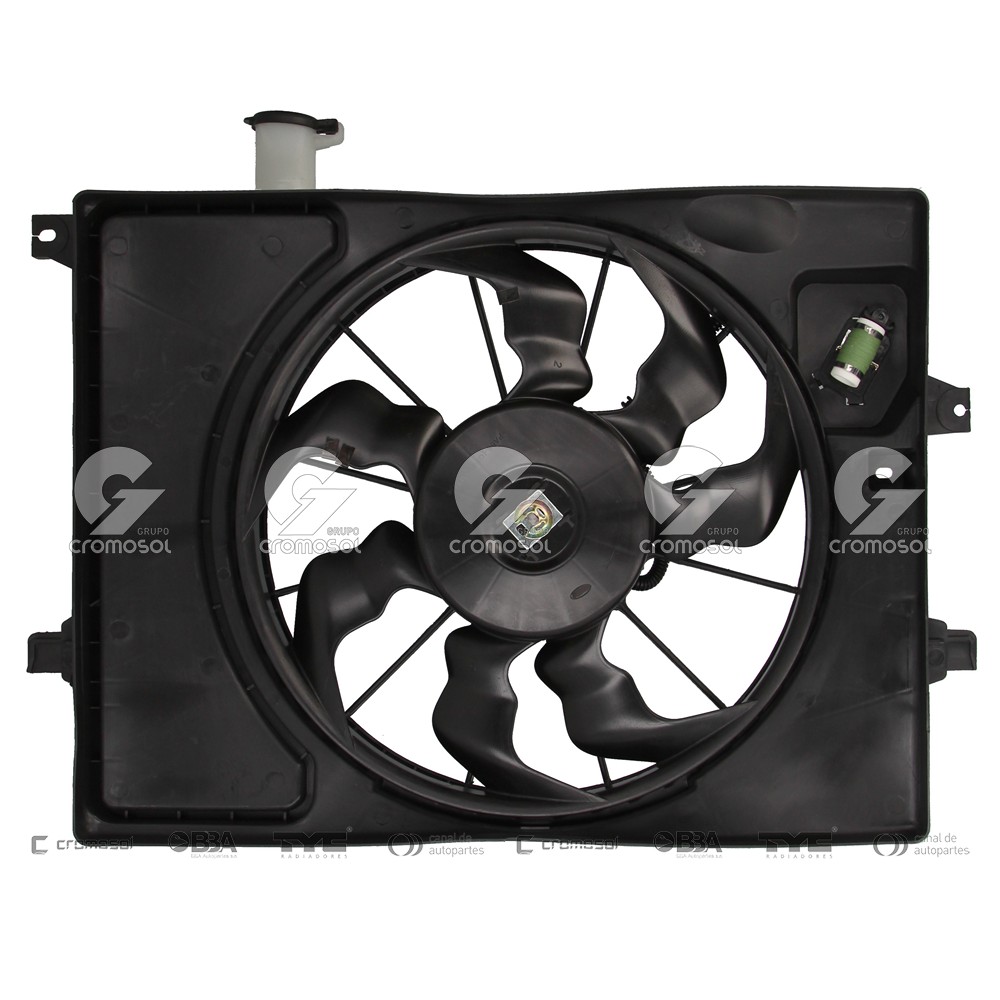 Electroventilador para Hyundai Elantra F5 13-17