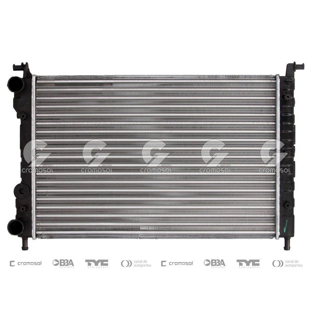 Radiador para Fiat Fiorino F2 04-14