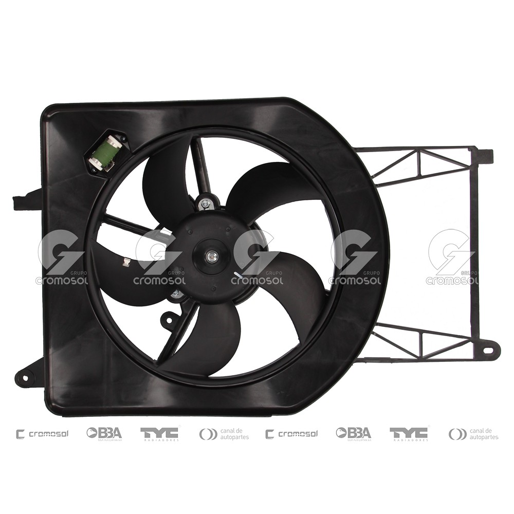 Electroventilador para Fiat Idea F1 05-10