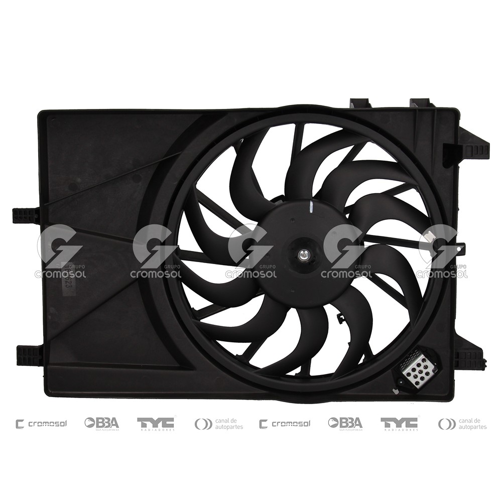 Electroventilador para Chevrolet Agile F1 09-13