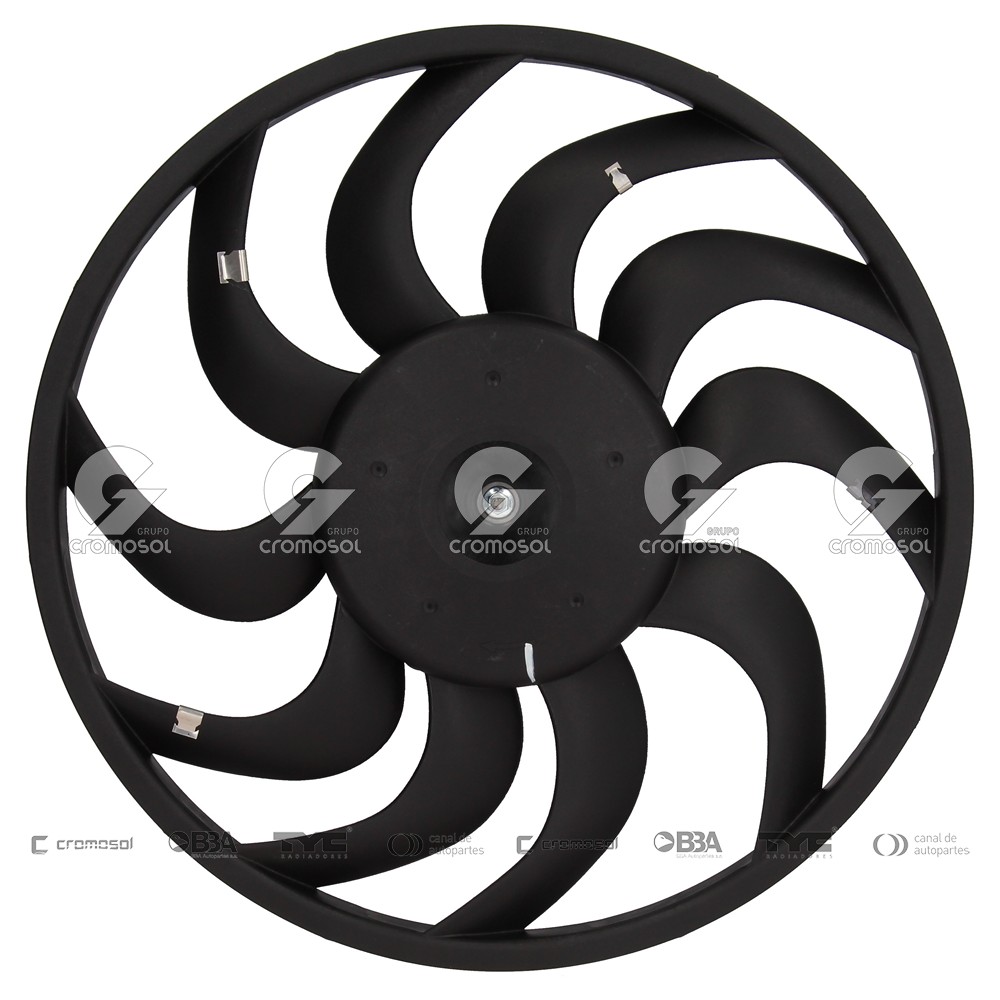 Electroventilador para Fiat Fiorino (XMF) 14-22