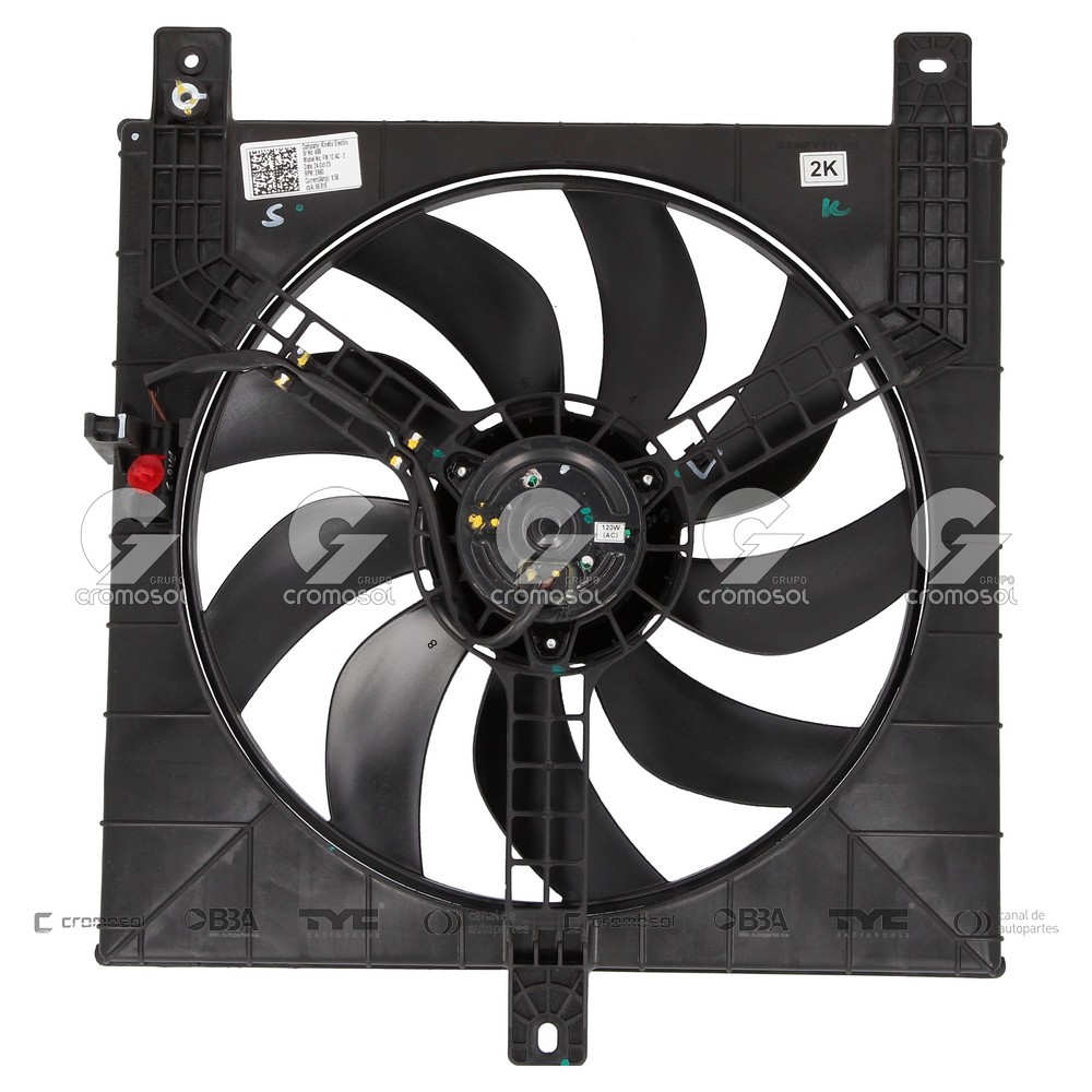 Electroventilador para Renault Kwid 17-21