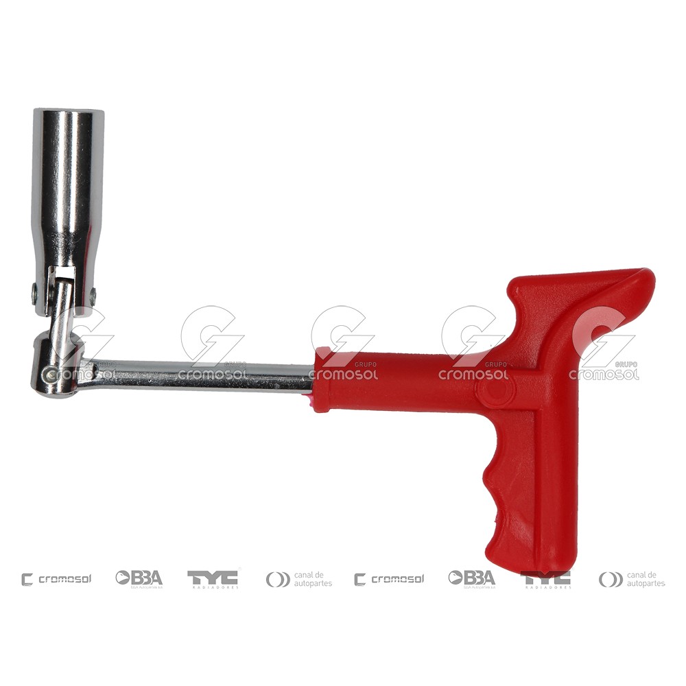 Llave saca bujia para Universal Universal Livianos 50/20 16mm (mango plastico)