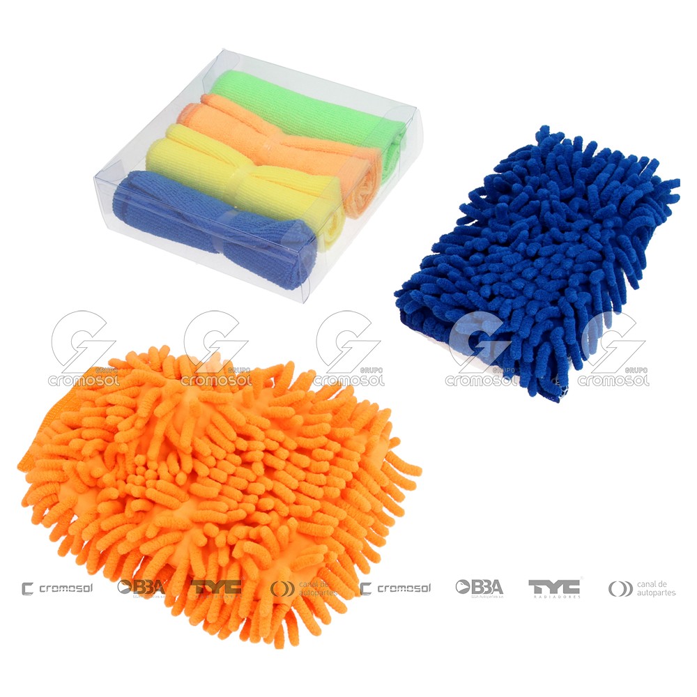 Limpieza para Universal Universal Livianos 50/20 Kit 3 paños +3 almohadillas +guante +cepillo +esponja