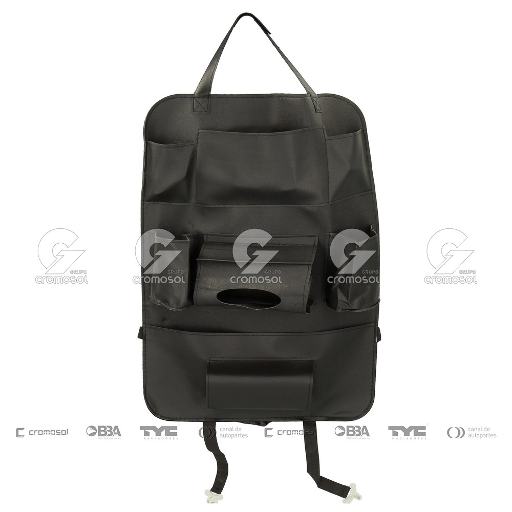 Accesorios para Universal Universal Livianos 50/20 Organizador multiuso trasero para asiento (negro)