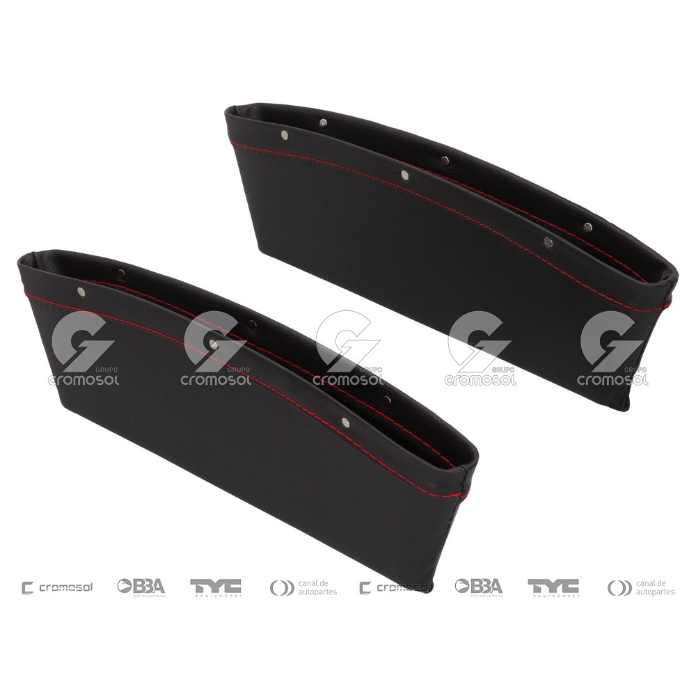 Accesorios para Universal Universal Livianos 50/20 Organizador lateral de asiento auto (negro)