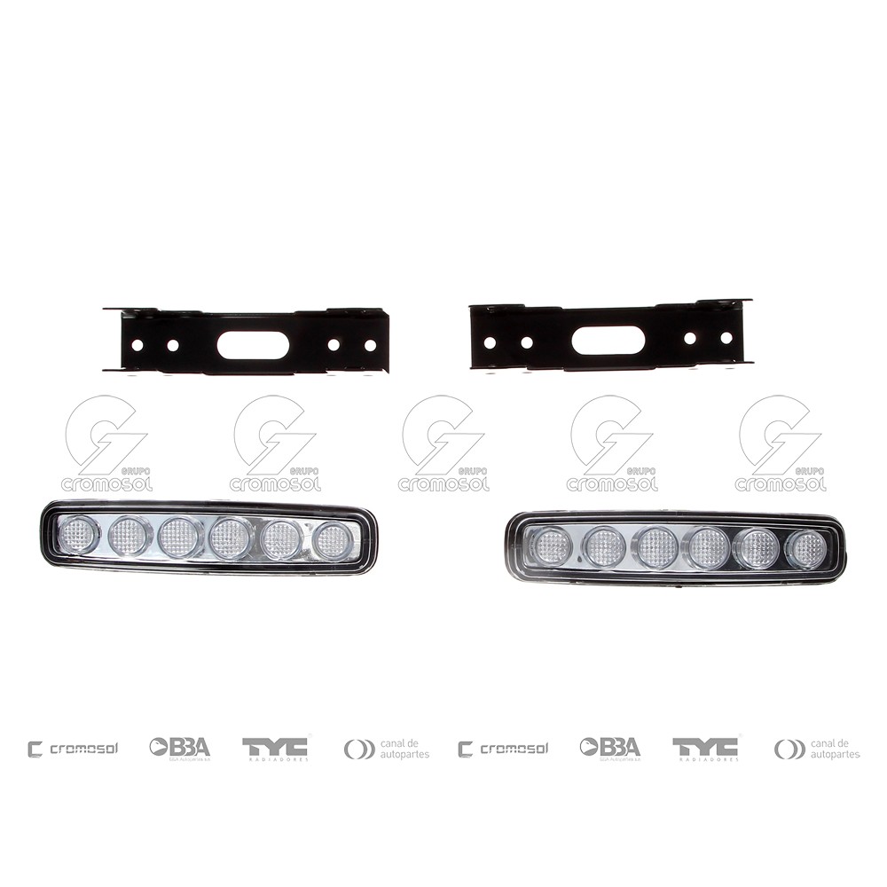 Faro auxiliar para Universal Universal Livianos 50/20 Set de led luz diurna (drl) (lx502)