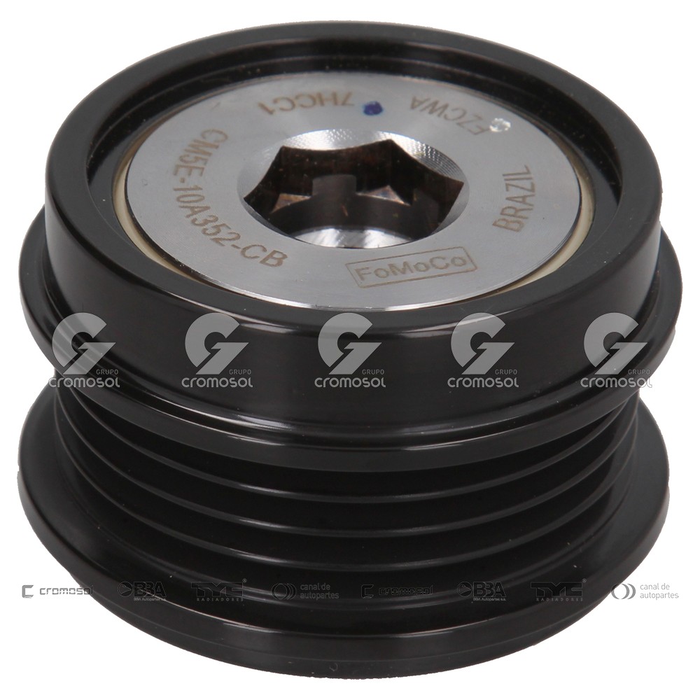 Polea de alternador para Ford Focus MK3-II (KD) 15-18