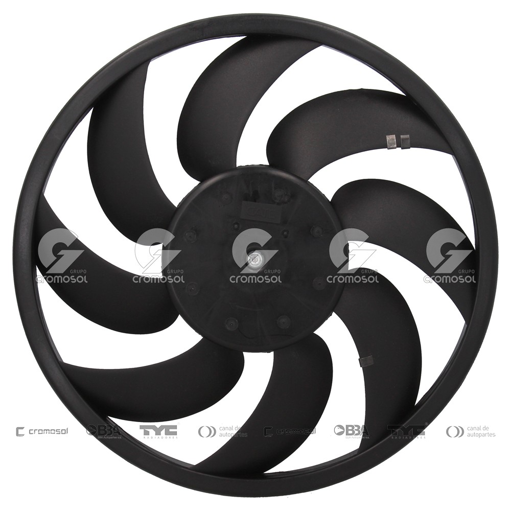 Electroventilador para Fiat Fiorino (XMF) 14-22