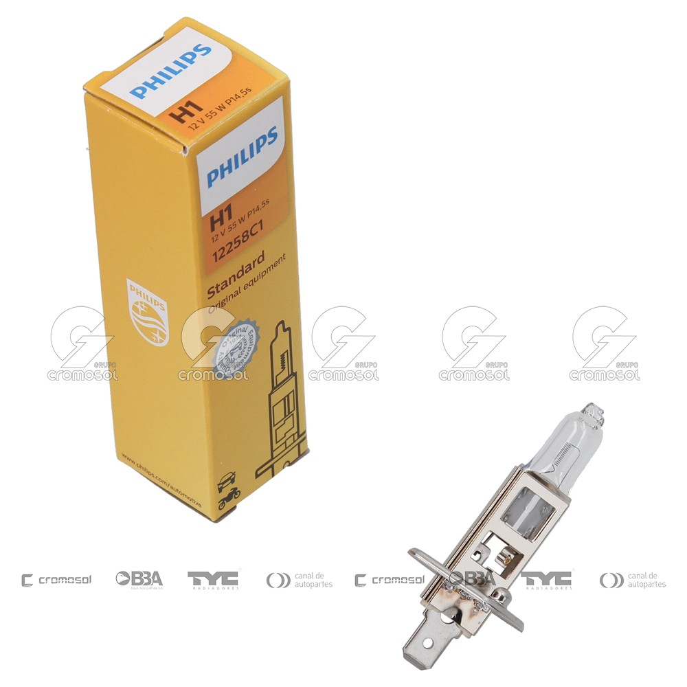 Lampara halogena para Universal Universal Pesados 50/20 H1 (13258) 24v 70w p14,5s
