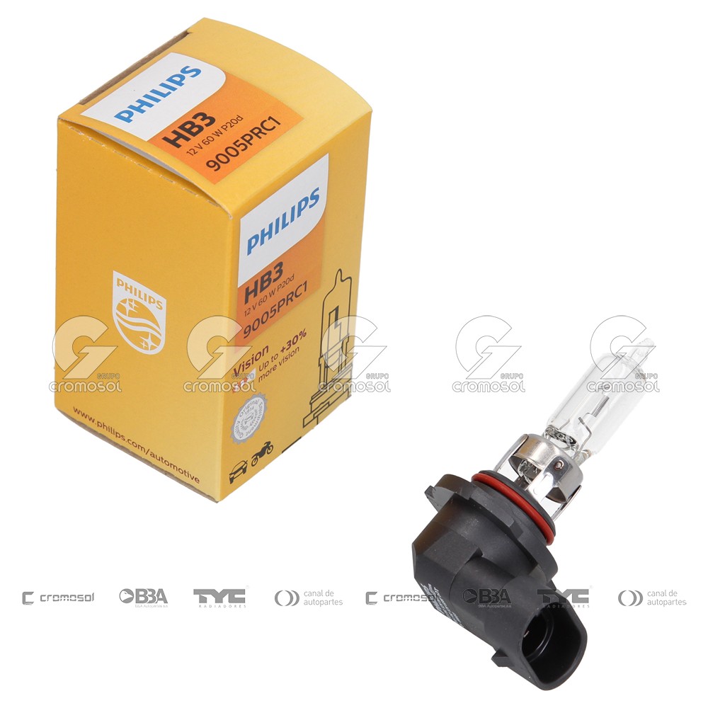 Lampara halogena para Universal Universal Livianos 50/20 Hb3 (9005) 12v 65w p20d blue vision