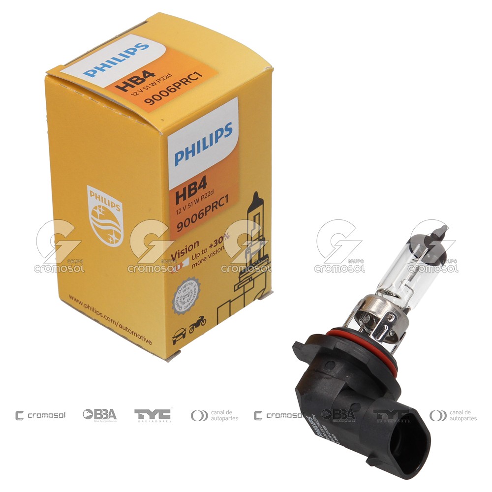 Lampara halogena para Universal Universal Livianos 50/20 Hb4 (9006) 12v 55w p22d premium