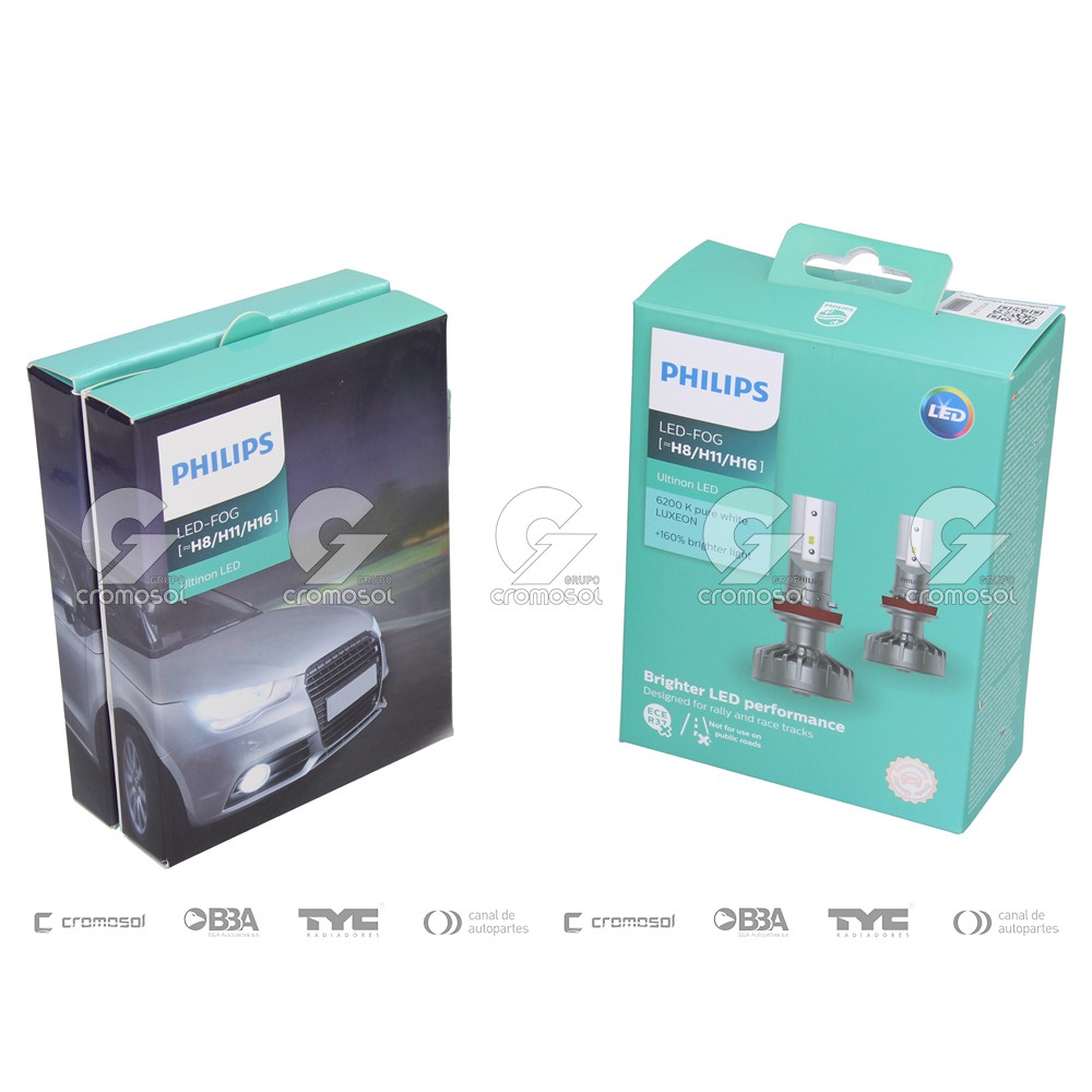 Lampara led para Universal Universal Livianos 50/20 Led fog (11366) 12v 5w pgj19-1/2/3 (set x2)