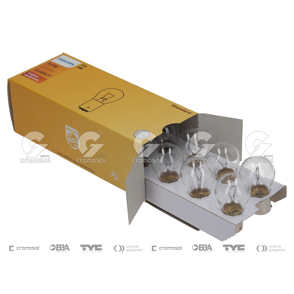 Lampara incandescente para Universal Universal Livianos 50/20 P21w (12498) 12v 21w ba15s