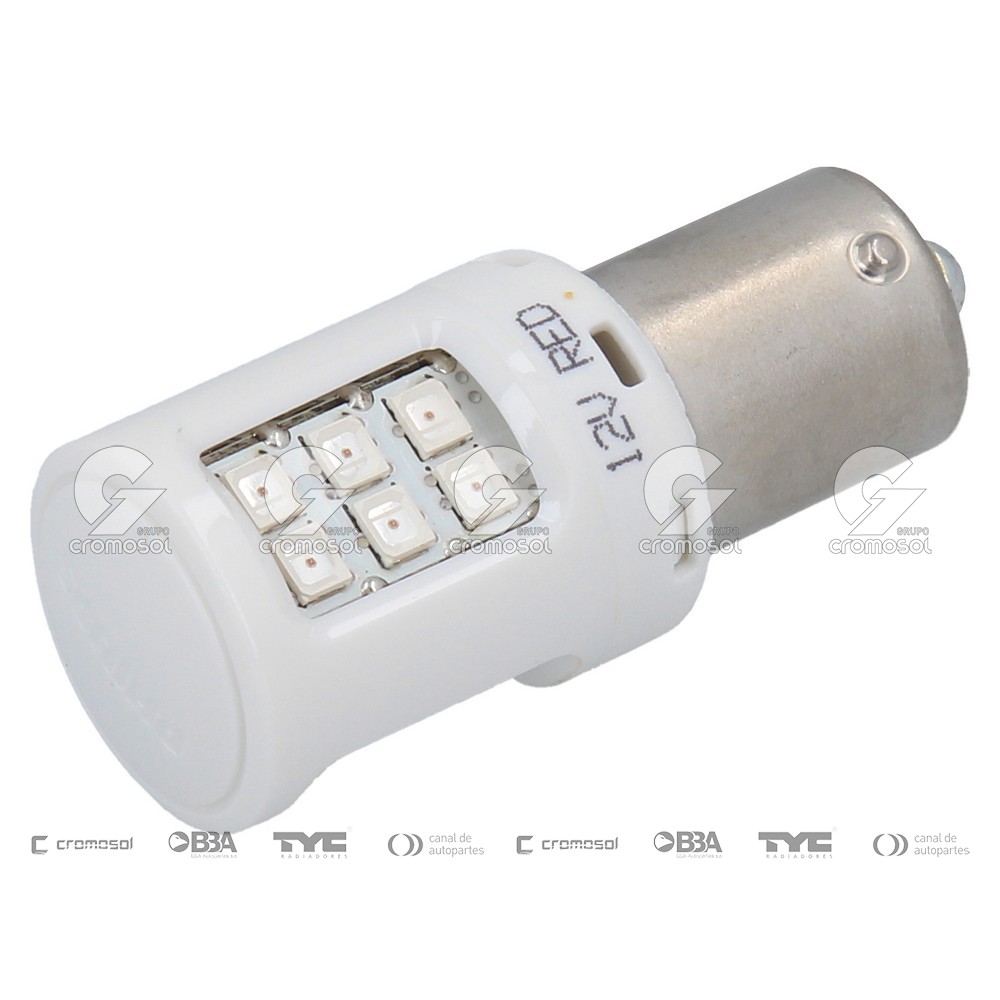 Lampara led para Universal Universal Livianos 50/20 P21 led red (11498) 12v 2w ba15s setx2