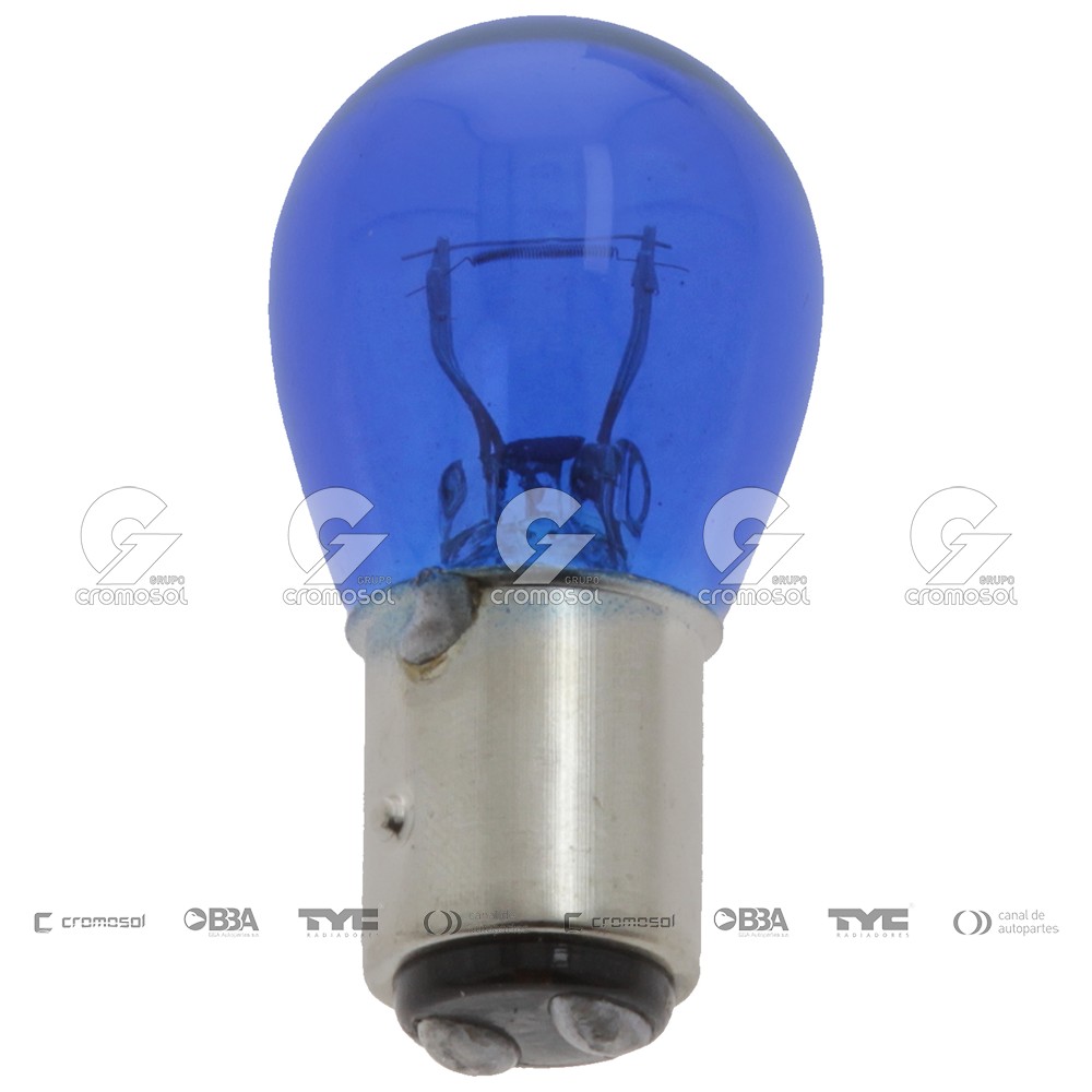 Lampara incandescente para Universal Universal Livianos 50/20 P21/5w 12v 21/5w baw15d blue