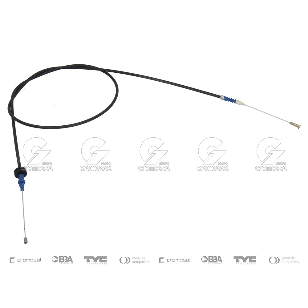 Comando de capot para Fiat Fiorino (XMF) 14-22