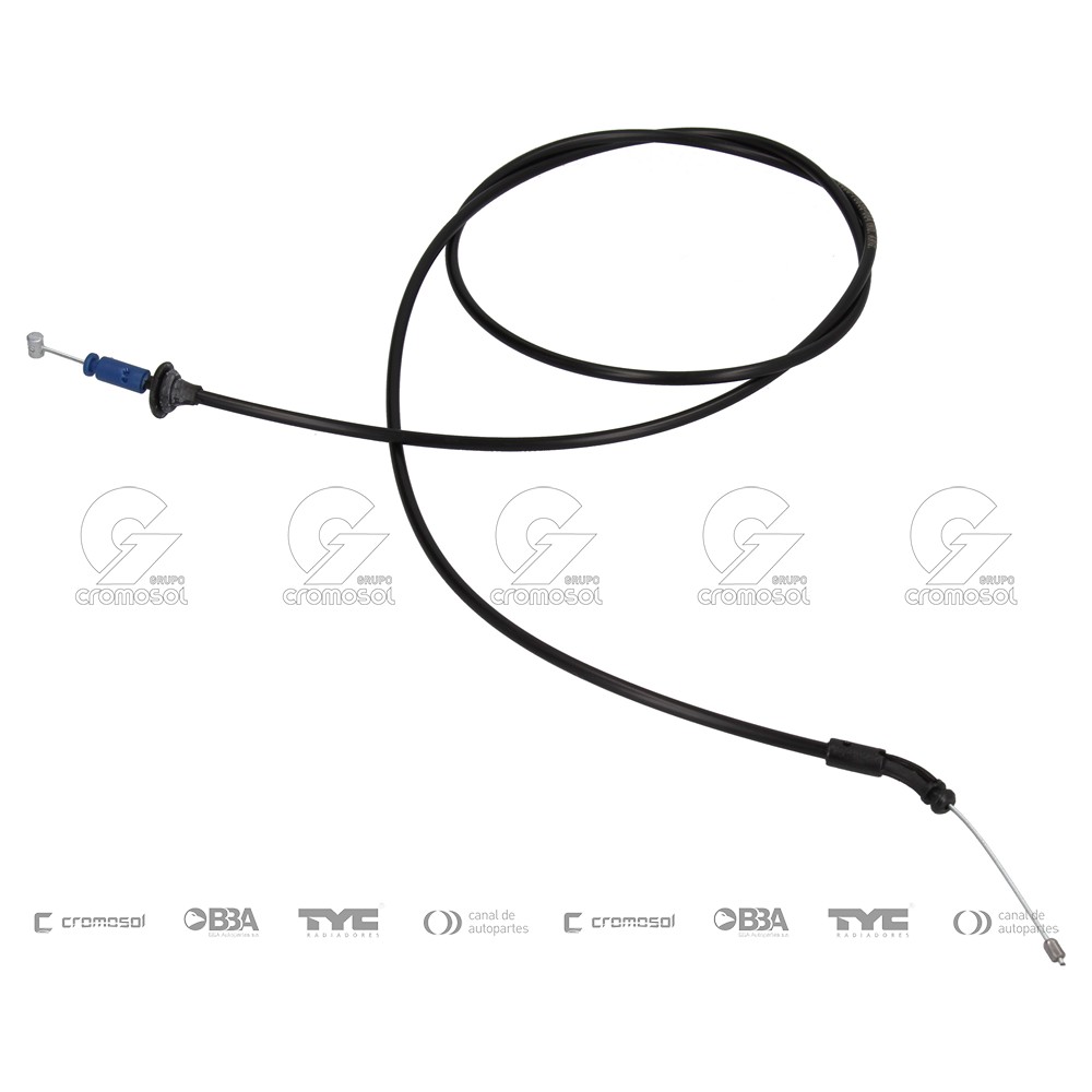Comando de capot para Ford Fiesta MK7-II (KD) 14-17