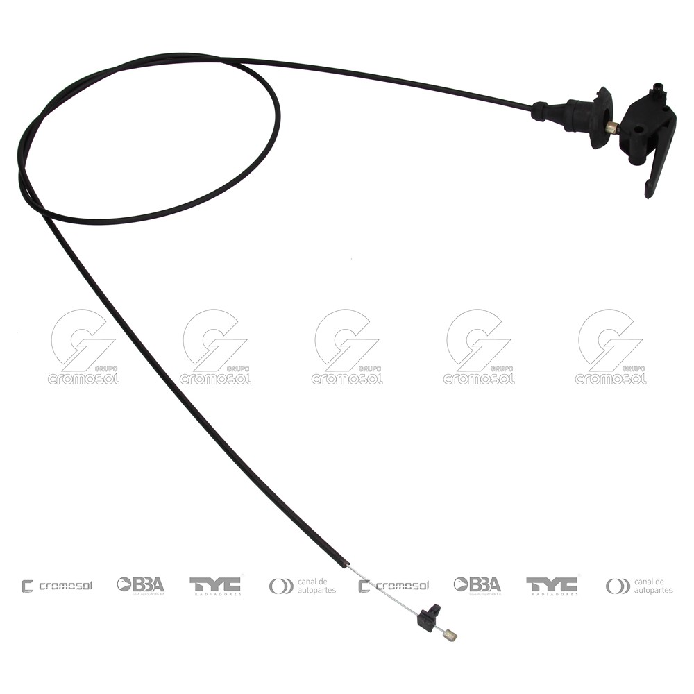 Comando de capot para Peugeot 206 F1 99-04