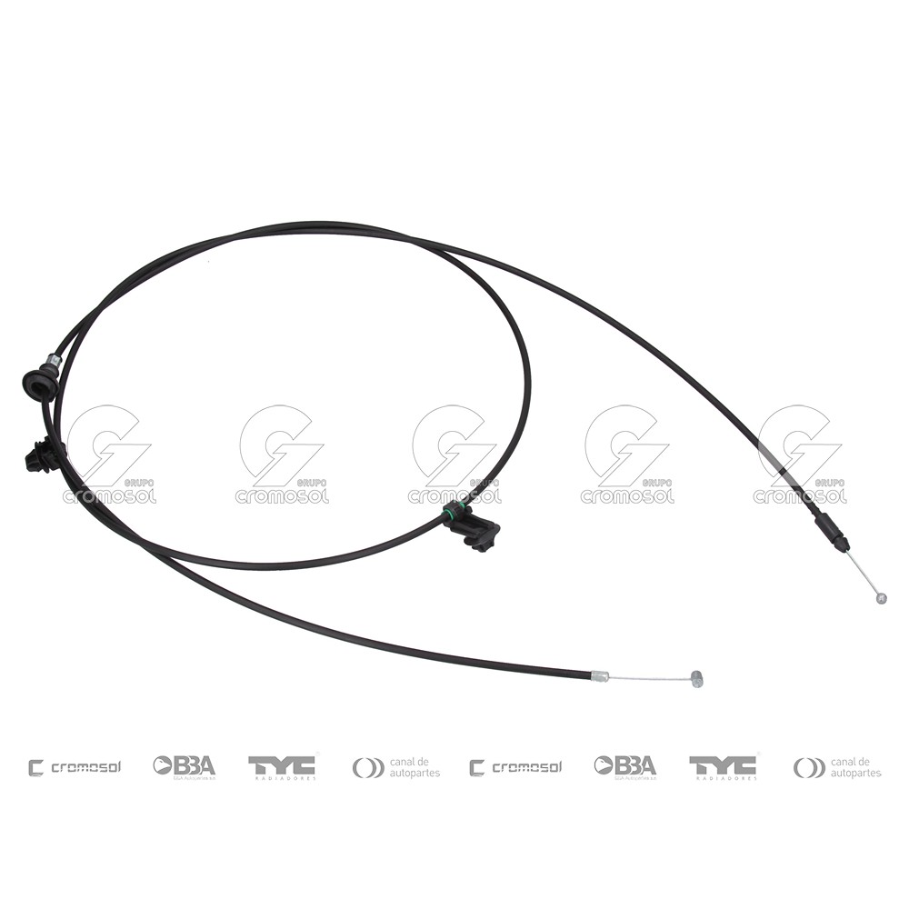 Comando de capot para Toyota Hilux 16-19