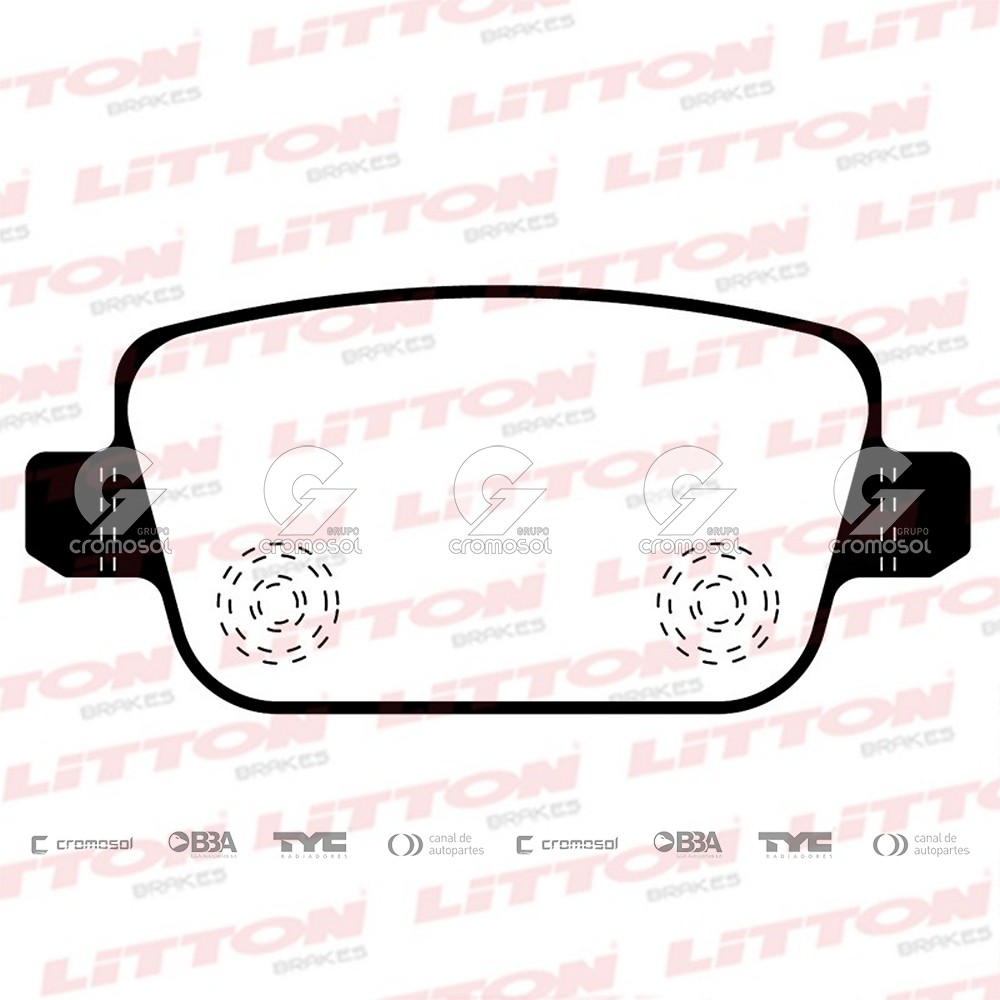 Pastilla de freno para Ford Kuga MK1 10-13