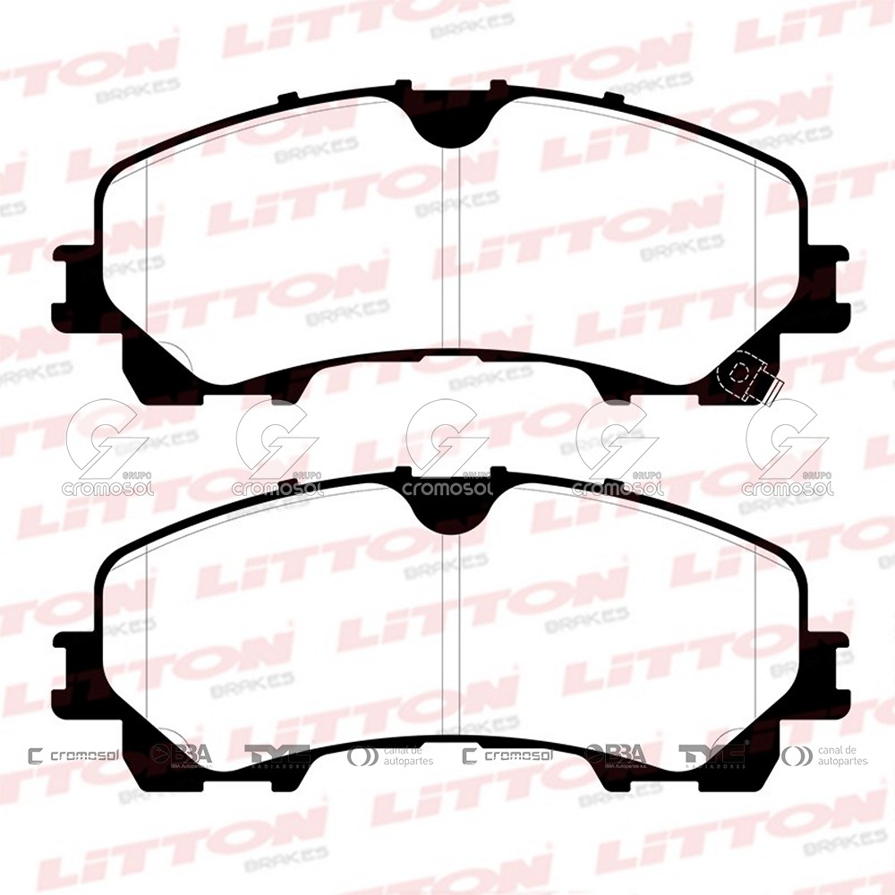 Pastilla de freno para Chevrolet S-10 F5