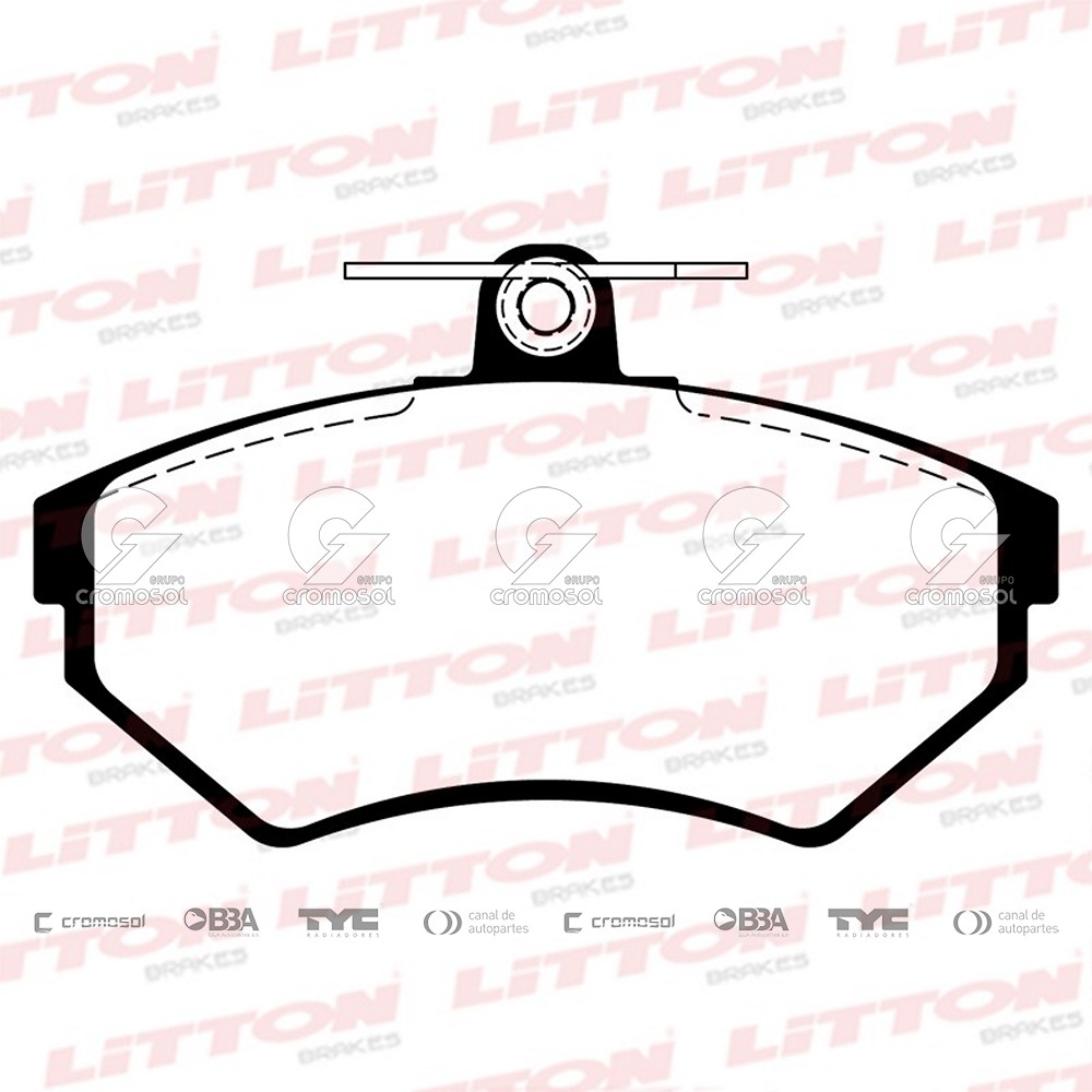 Pastilla de freno para Seat Córdoba 95-99