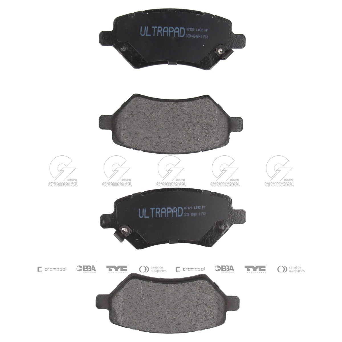 Pastilla de freno para Chery Fulwin F1