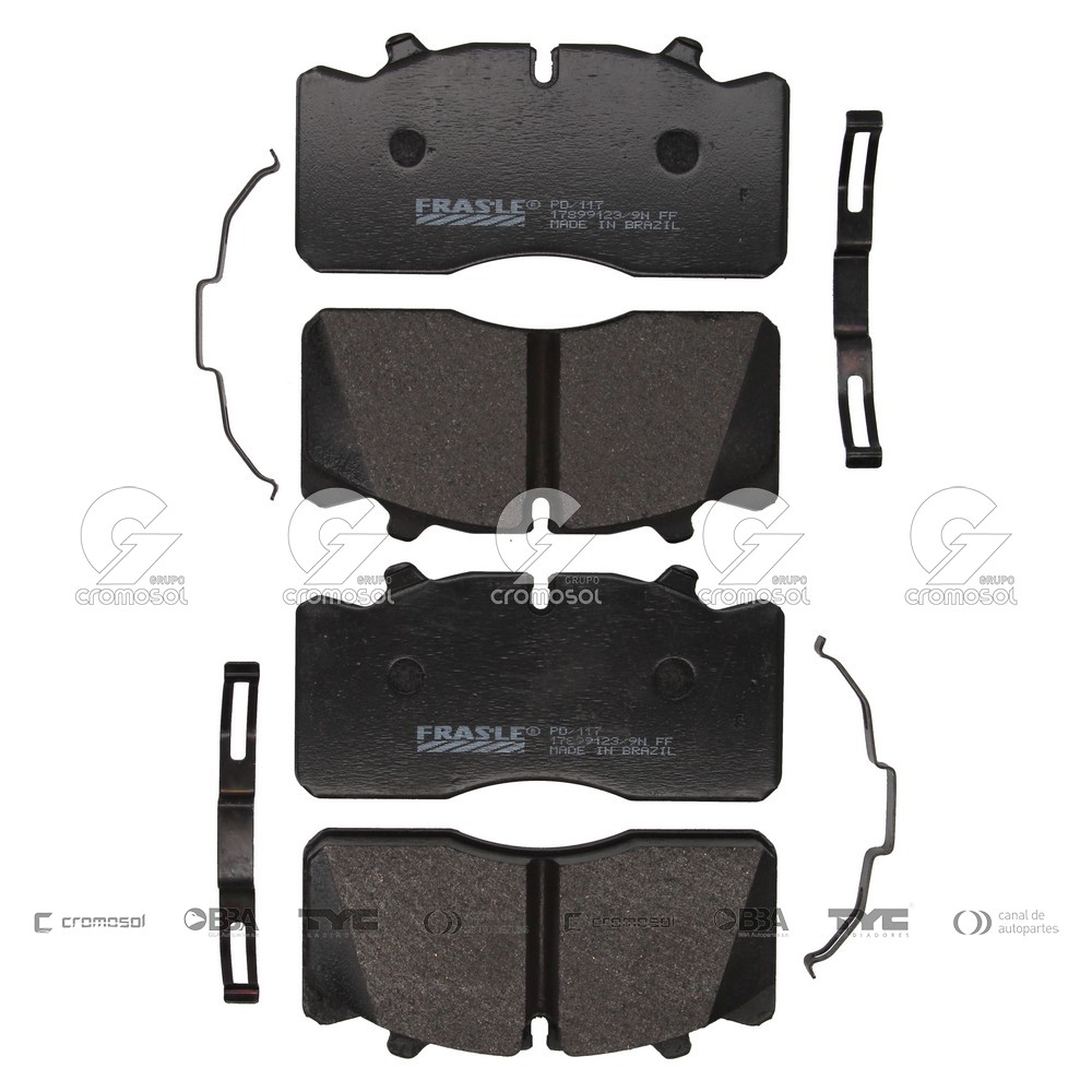 Pastilla de freno para Mercedes Benz LO 914