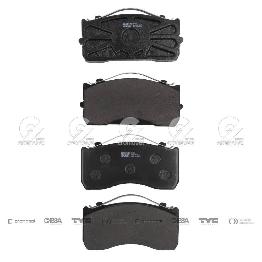 Pastilla de freno para Mercedes Benz Accelo 10-15