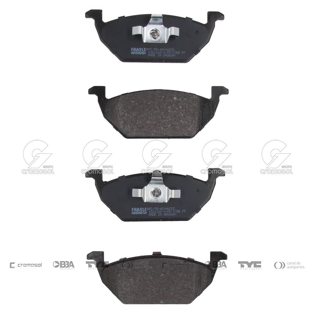 Pastilla de freno para Audi A1 11-15