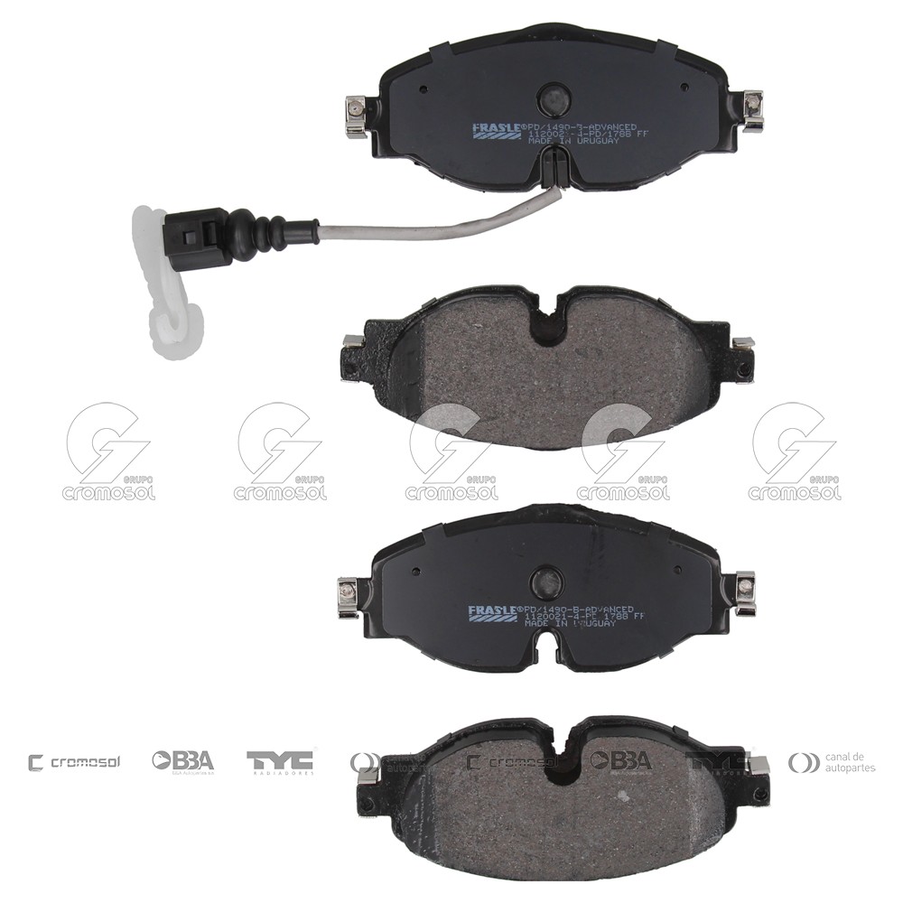 Pastilla de freno para Audi A3 09-12