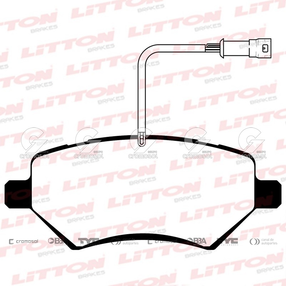 Pastilla de freno para Chery Tiggo 3 16-17