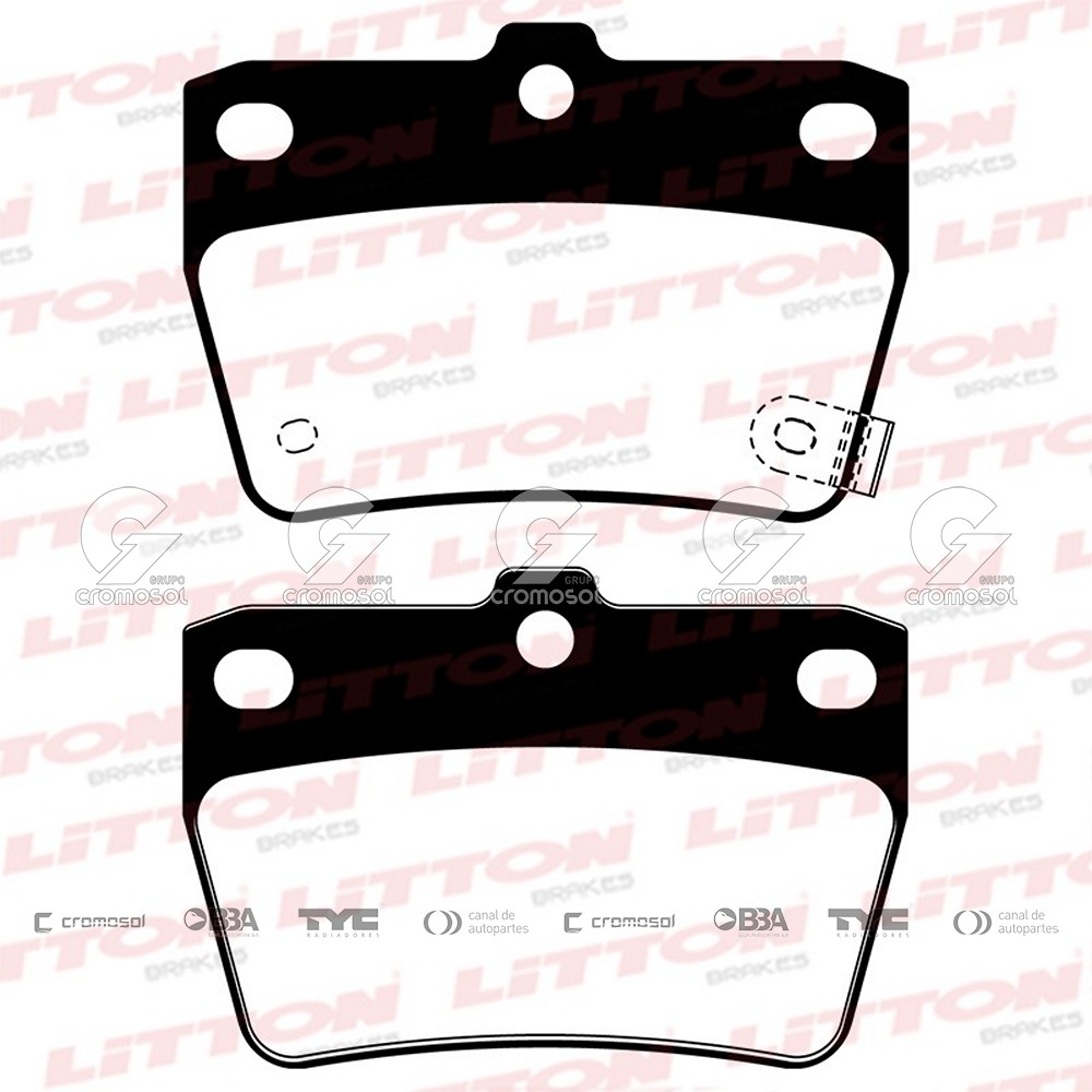 Pastilla de freno para Chery Tiggo F2 13-15