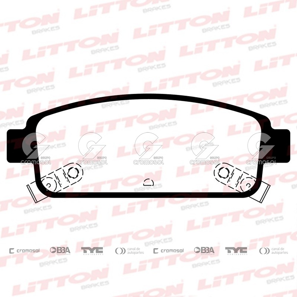 Pastilla de freno para Chevrolet Cruze F1 10-13