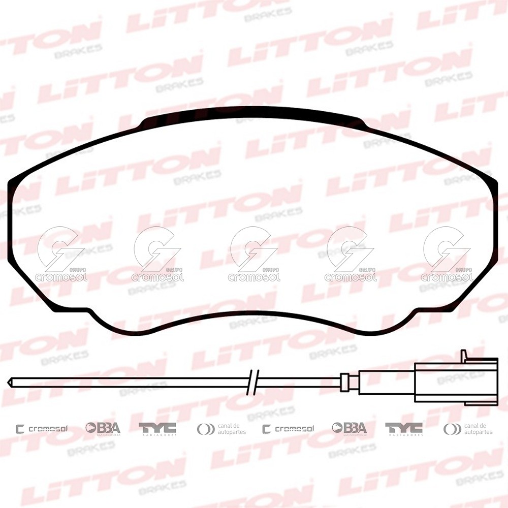 Pastilla de freno para Citroën Jumper FI 95-04