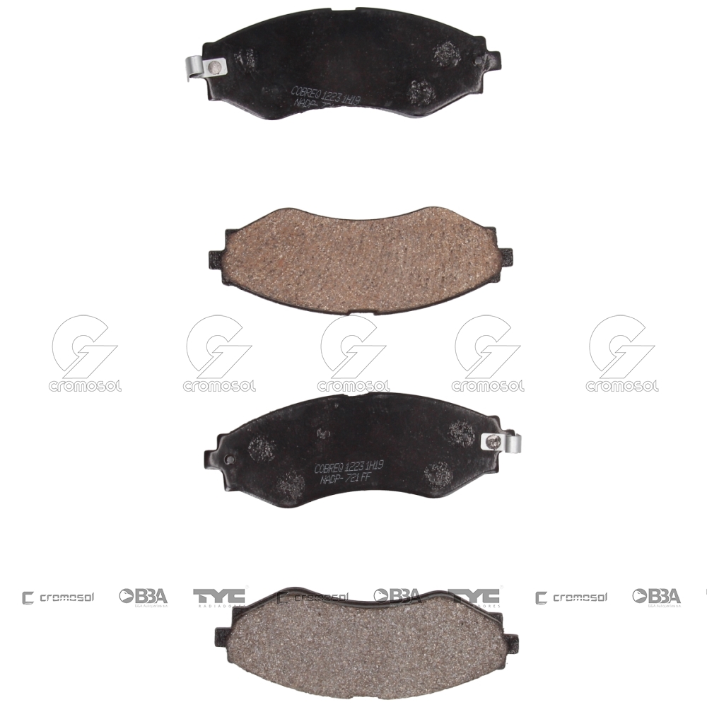 Pastilla de freno para Daewoo Espero F1