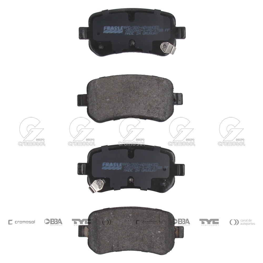 Pastilla de freno para Chrysler Grand Caravan F1