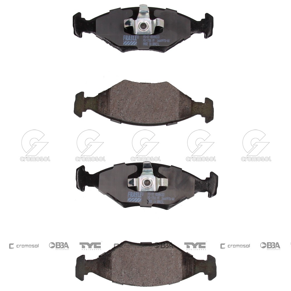 Pastilla de freno para Fiat Uno Cargo F1 04-13