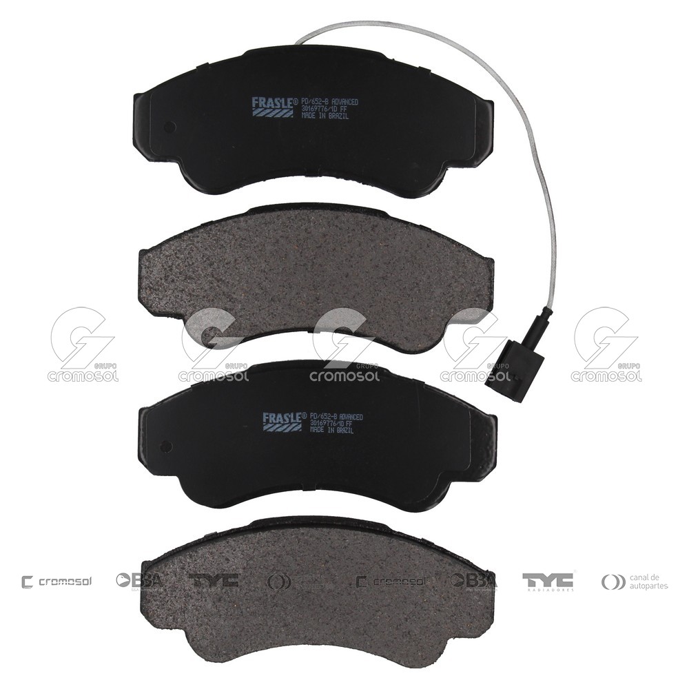 Pastilla de freno para Fiat Ducato F3 04-18