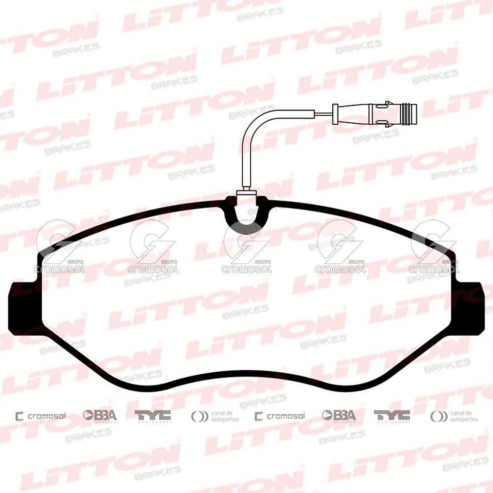 Pastilla de freno para Mercedes Benz Sprinter 12-13