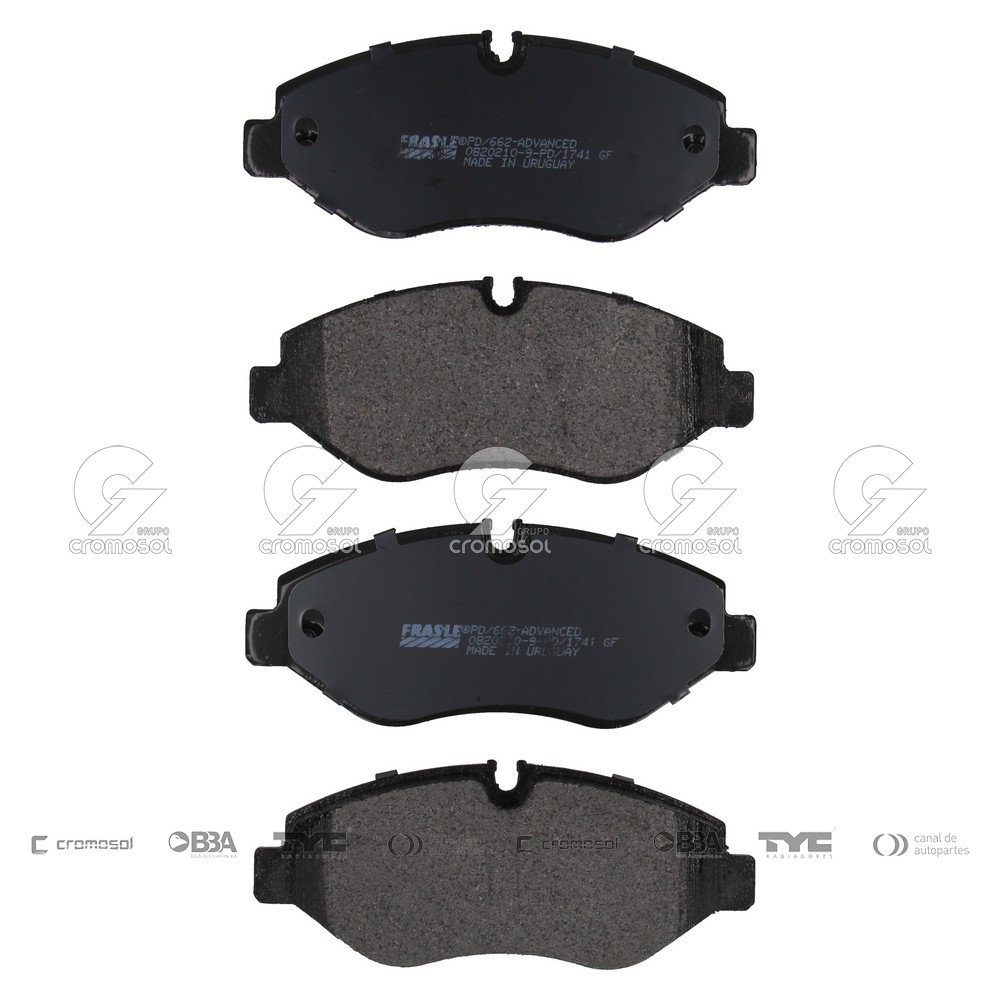 Pastilla de freno para Mercedes Benz Sprinter 12-13