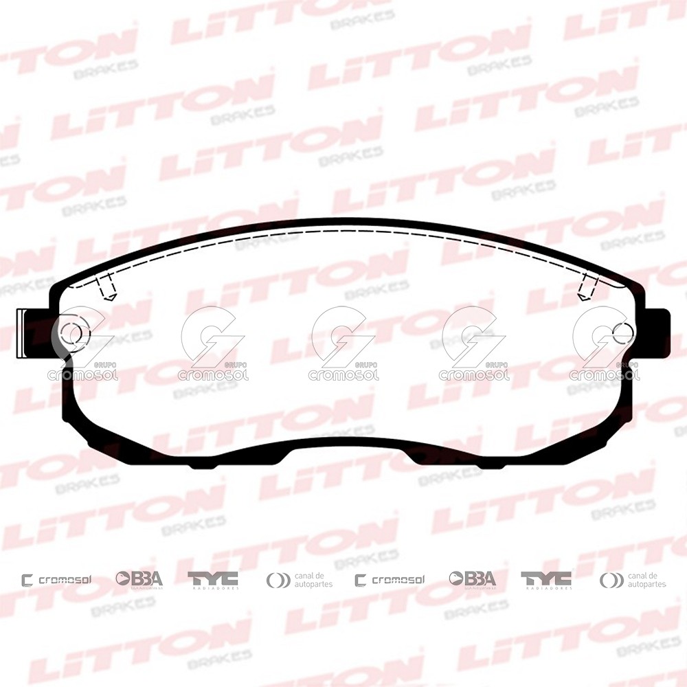 Pastilla de freno para Nissan 350Z