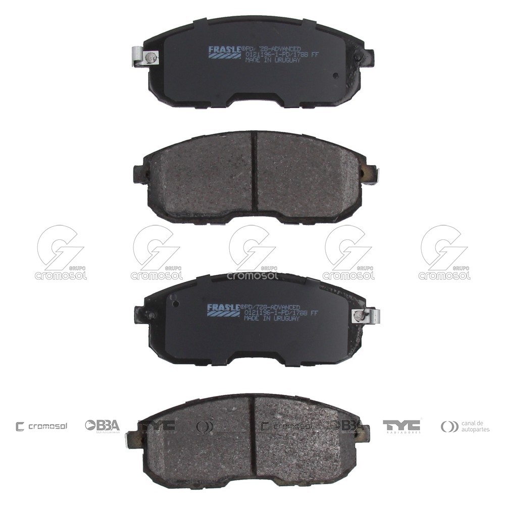 Pastilla de freno para Nissan 350Z 05-09