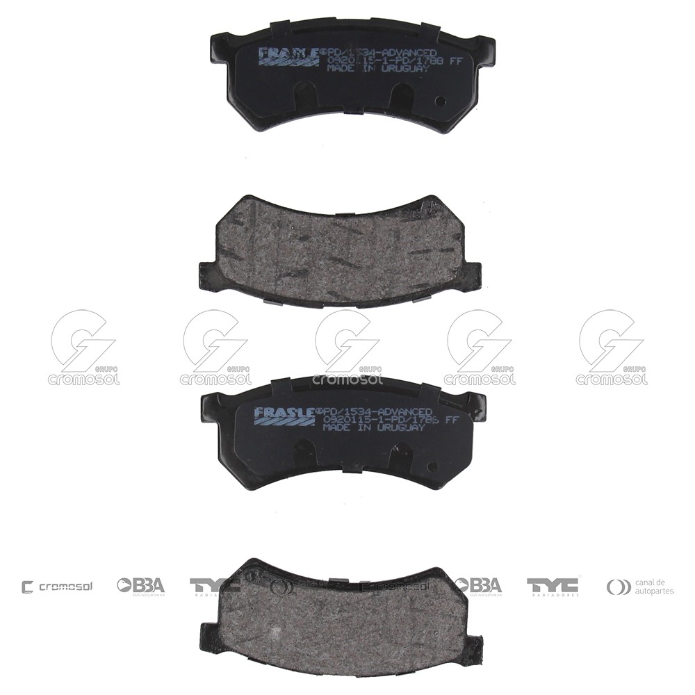 Pastilla de freno para Renault Kwid 17-21