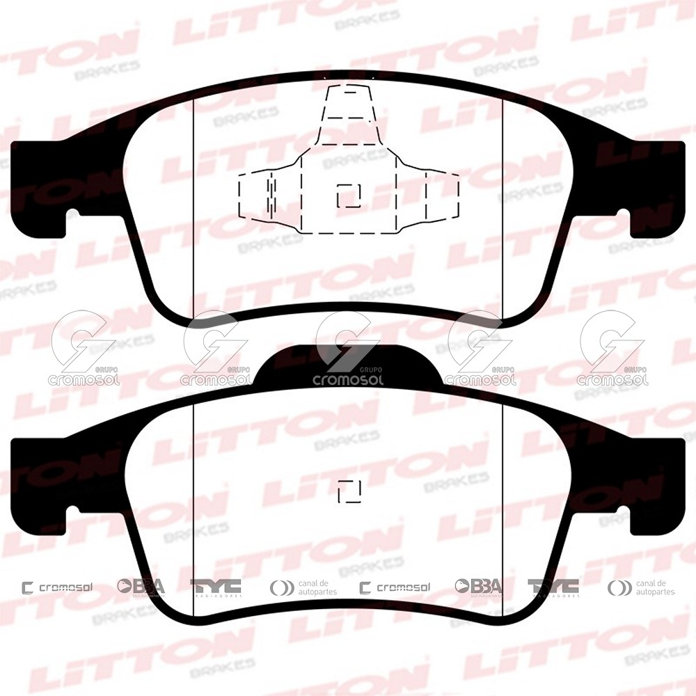 Pastilla de freno para Renault Captur 17-19
