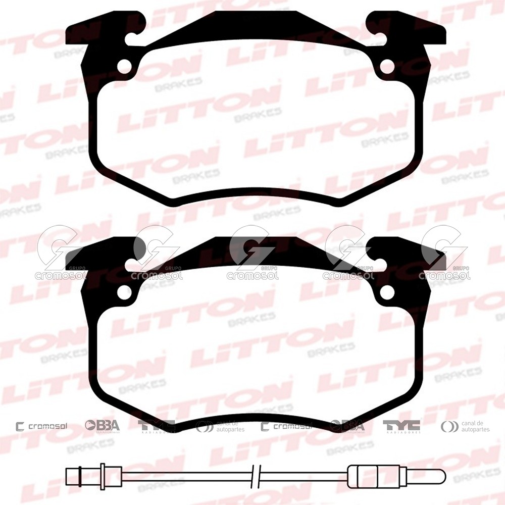 Pastilla de freno para Renault Twingo F1 94-98