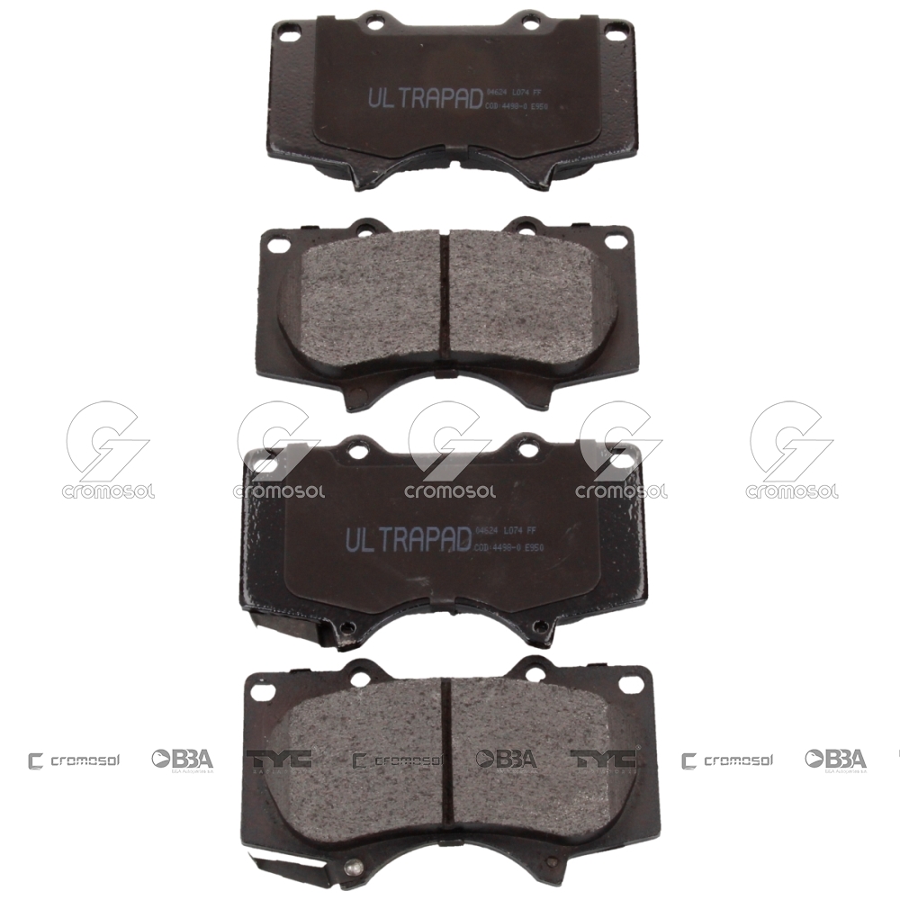 Pastilla de freno para Toyota Hilux 05-08