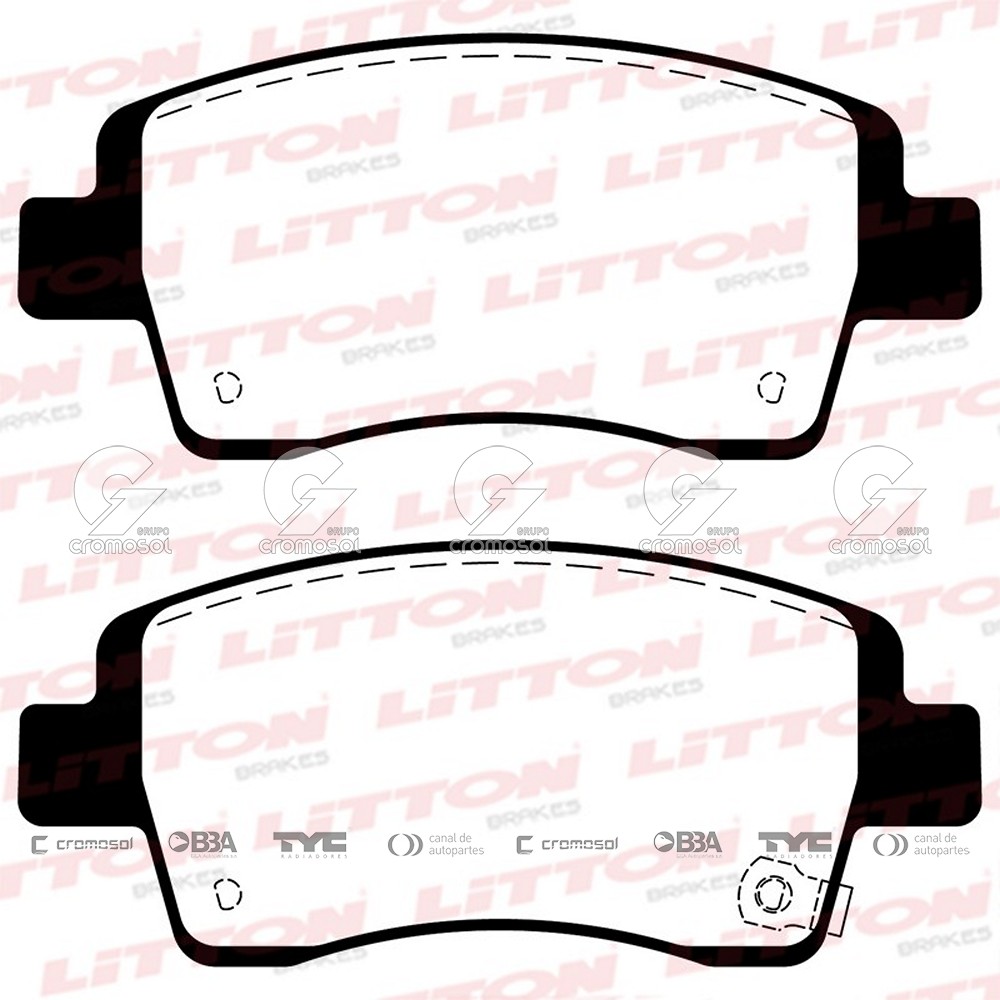 Pastilla de freno para Toyota Etios 13-17